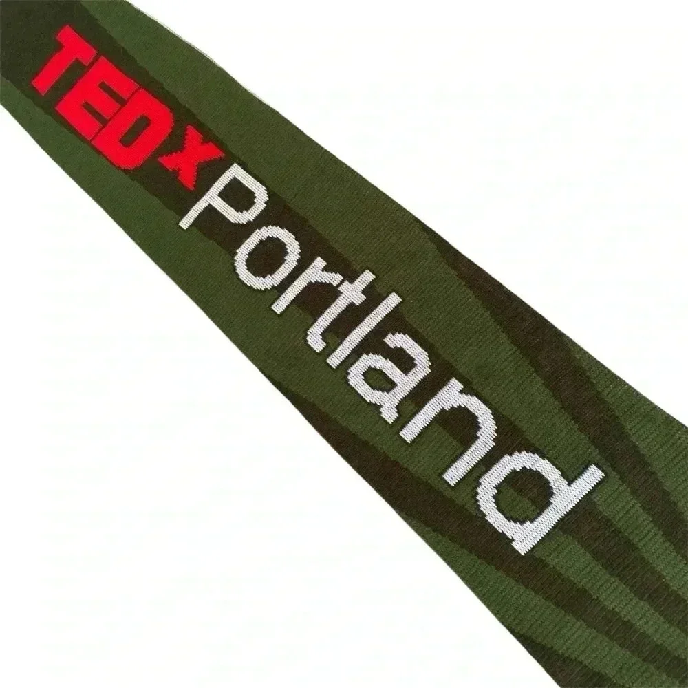 TED x Portland Portland Timbers Timber Jim Scarf